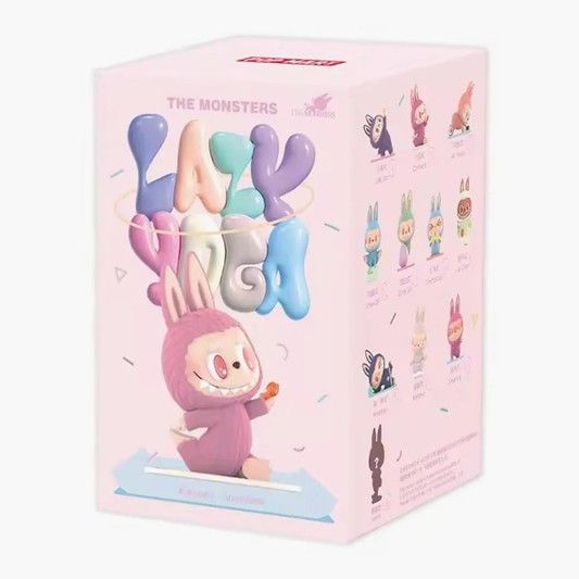 Pop Mart Labubu The Monsters Lazy Yoga Series Figures Mystery Box / 1 Single Blind Box